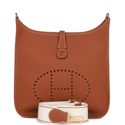 Hermès Evelyne III PM Gold Clemence Gold Hardware