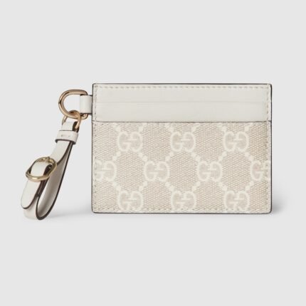 GG Emblem Card Case With Strap