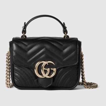 GG Marmont Mini Top Handle Bag