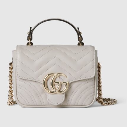 GG Marmont Mini Top Handle Bag