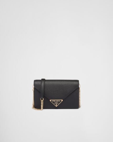 Saffiano Leather Shoulder Bag
